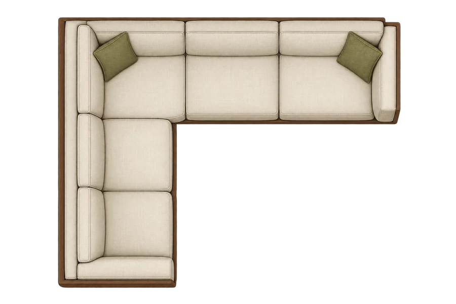 Overhead sofa asset